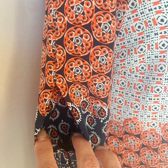 ✌️Zara Boho Paisley Tunic Dress: Eclectic Elegance with a 70's Vibe Size S - Picture 6 of 15